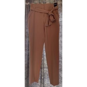 NY&Co. blush high-waisted paperbag dress pants, 2